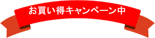 お買い得キャンペーン中